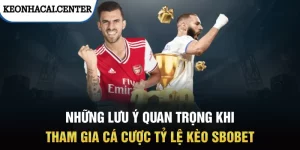 Những Lưu Ý Quan Trọng Khi Tham Gia Cá Cược Tỷ Lệ Kèo Sbobet